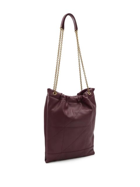 Saint Laurent Jaimne Pochon quilted shoulder bag - Red