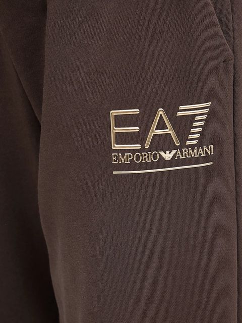 EA7 Emporio Armani dres damski kolor brązowy AF12473.7W000420