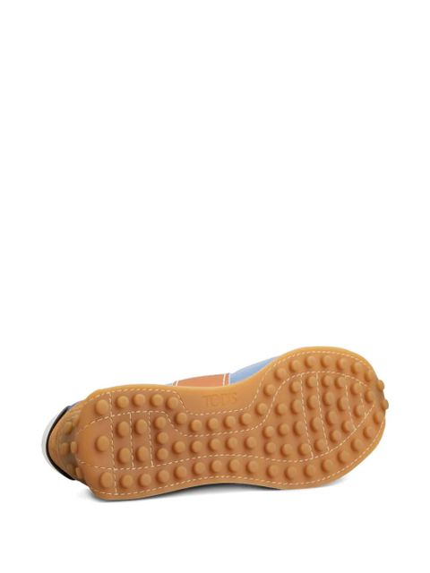 Tod's lace-up panelled sneakers - Blue