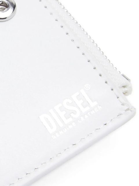 Diesel 1DR leather wallet - White