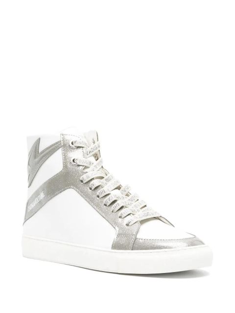 Zadig&Voltaire High Flash Infinity leather sneakers - White - zdjęcie produktu nr 2