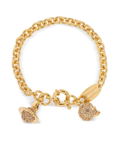 Vivienne Westwood Circe charm-chain bracelet - Gold - zdjęcie produktu nr 1