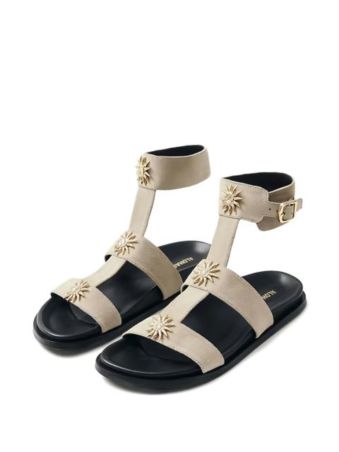 ALOHAS Clarisa buckle embellished sandals - Neutrals