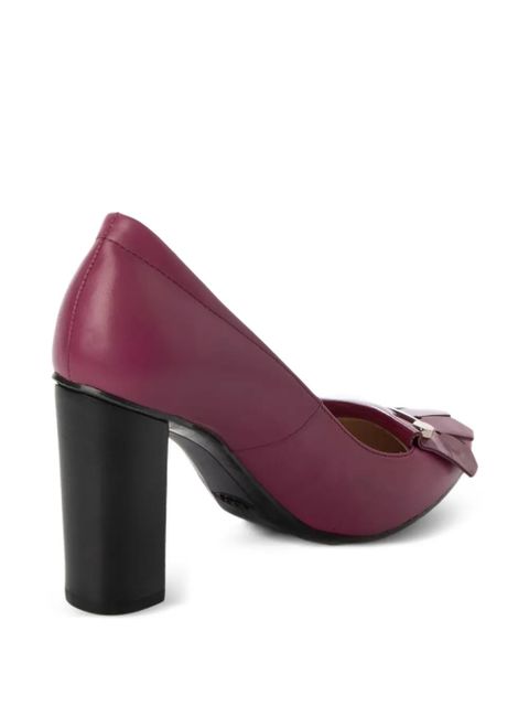 Tod's block-heel pumps - Purple