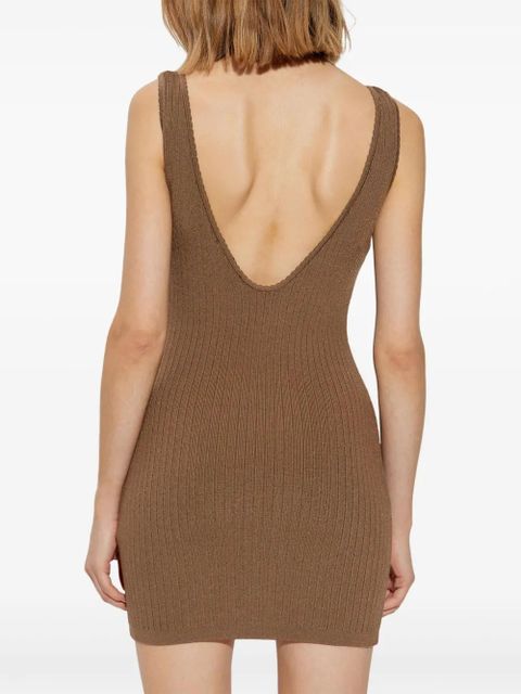 Jacquemus short dress - Brown