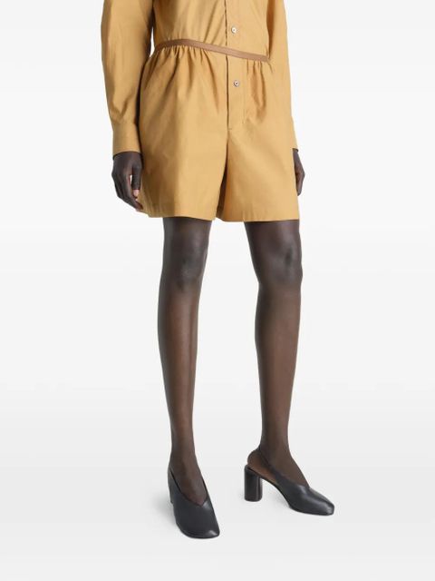 LEMAIRE buttoned elasticated shorts - Neutrals - zdjęcie produktu nr 2