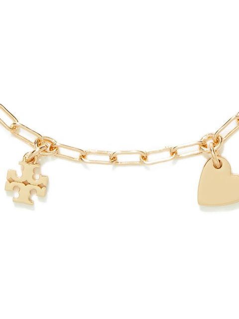 Tory Burch cURIOSITY heart-charm bracelet - Gold