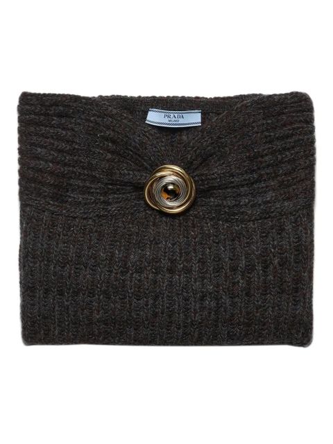 Prada ribbed bandeau top - Grey - zdjęcie produktu nr 1