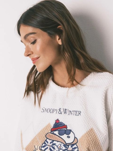 women'secret piżama SNOOPY