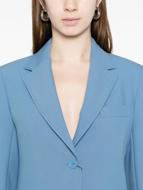Weekend Max Mara buttonned pockets blazer - Blue