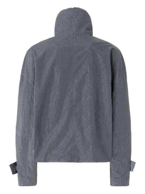 PINKO hooded boxy jacket - Grey - zdjęcie produktu nr 2