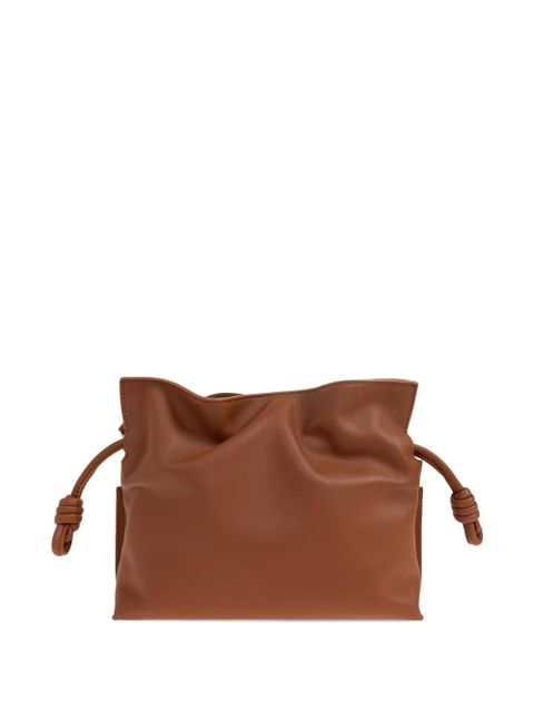 LOEWE mini Flamenco drawstring cross body bag - Brown - zdjęcie produktu nr 2
