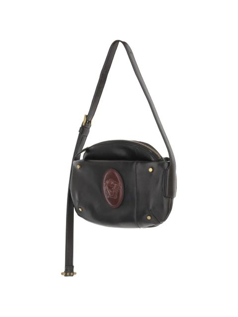 Versace medallion shoulder bag - Black