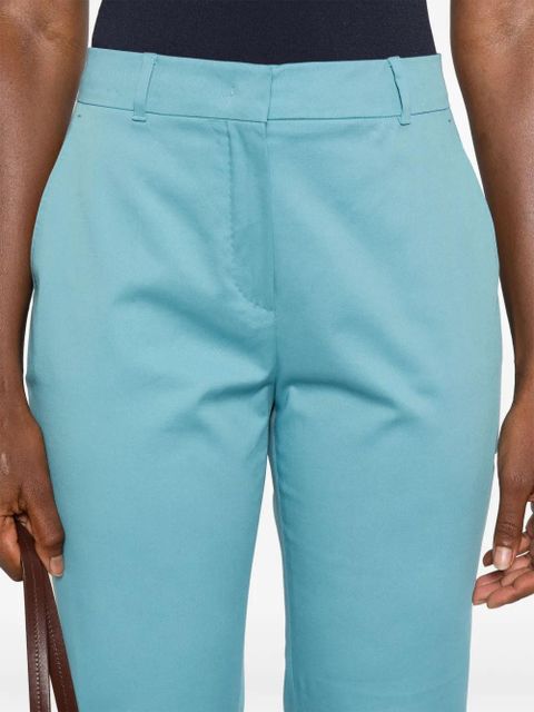 Max Mara stretch-cotton pants - Blue