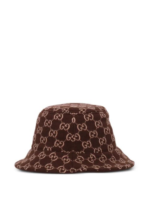 Gucci GG-monogram bucket hat - Brown - zdjęcie produktu nr 2