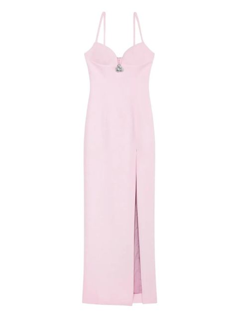 Blumarine crystal-embellished maxi dress - Pink - zdjęcie produktu nr 1