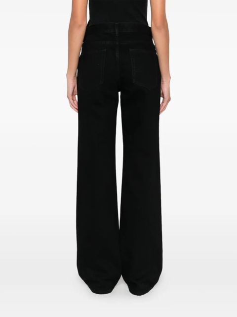The Row Carlyl five-pocket jeans - Black