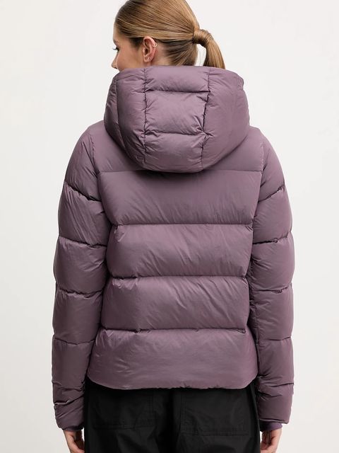 Columbia kurtka puchowa Amaze Puff kolor fioletowy zimowa 2133714