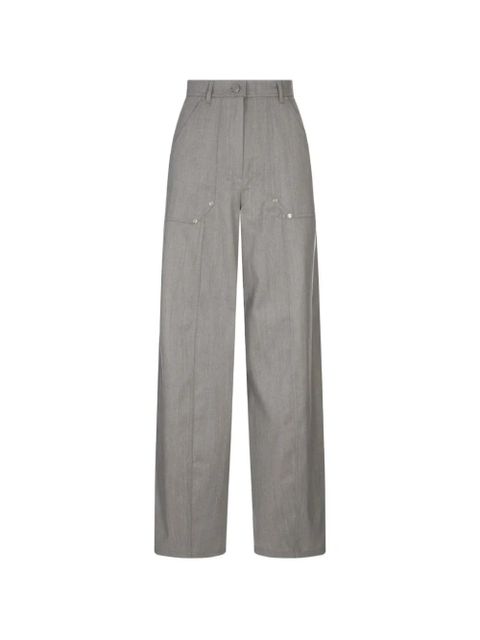 Max Mara Abetaia button trousers - Grey - zdjęcie produktu nr 1
