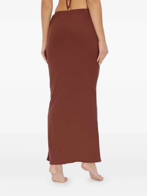 Bond-eye Freya maxi skirt - Red