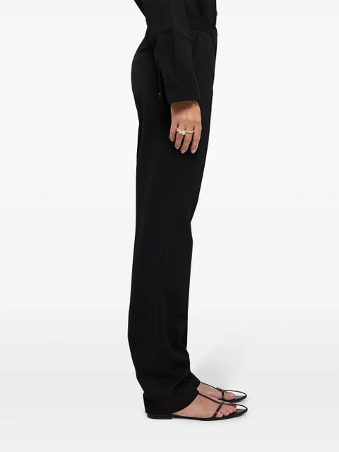 Jil Sander high-waist straight-leg trousers - Black - zdjęcie produktu nr 2