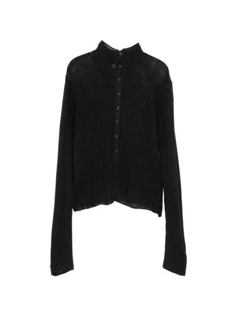 STAUD knit cardigan - Black - zdjęcie produktu nr 1