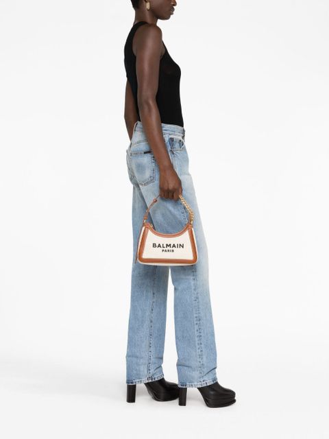 Balmain B-Army logo-print shoulder bag - Neutrals - zdjęcie produktu nr 2
