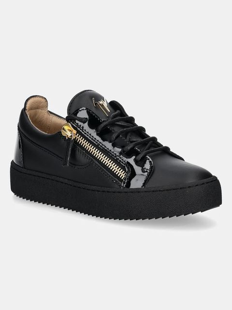 Giuseppe Zanotti sneakersy skórzane May London kolor czarny RW00017.008 - zdjęcie produktu nr 1