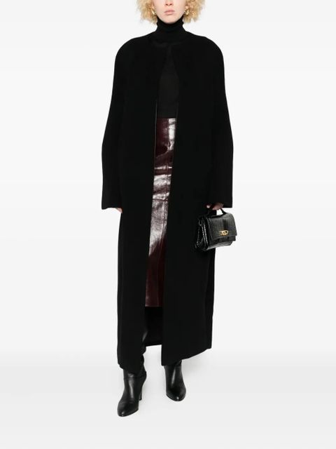 TOTEME bell-sleeve coat - Black - zdjęcie produktu nr 2
