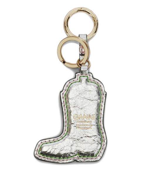 GANNI boot keyring - Silver - zdjęcie produktu nr 2