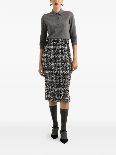 Dolce & Gabbana three-quarter polo - Grey - zdjęcie produktu nr 2