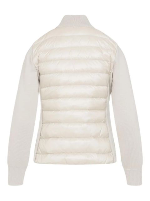 Moncler quilted knit-panel jacket - White - zdjęcie produktu nr 2