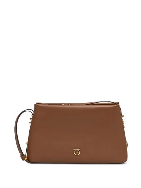 PINKO leather cross body bag - Brown