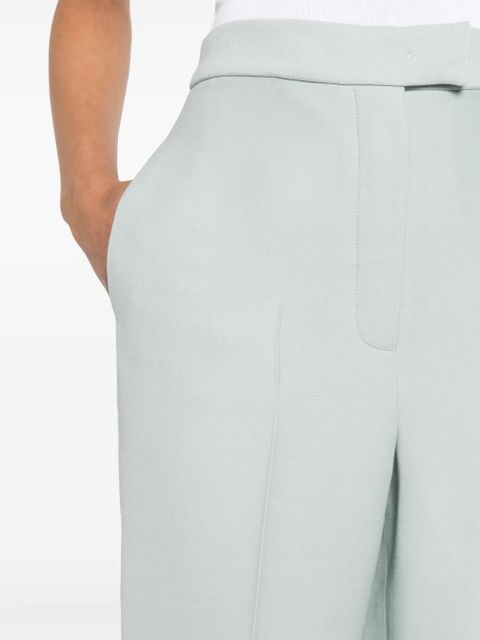 FENDI pressed-crease straight trousers - Blue