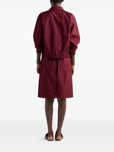 Prada poplin skirt - Red