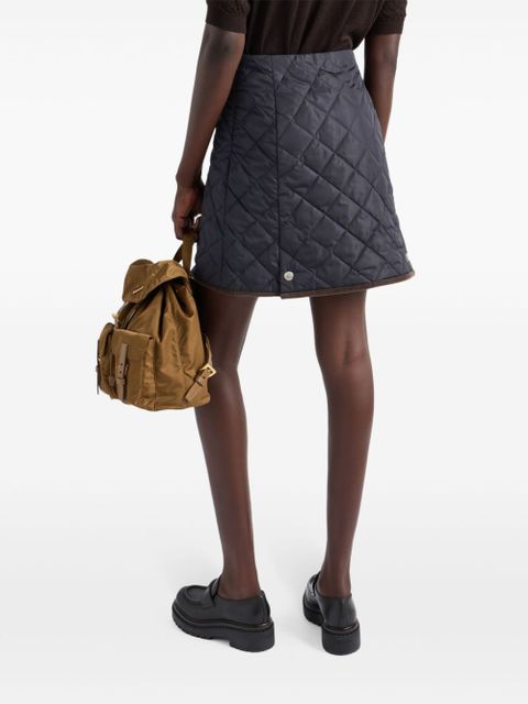 Prada lightweight re-nylon miniskirt - Blue