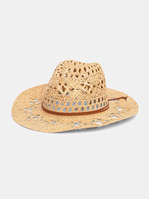 Patrizia Pepe kapelusz słomkowy damski pleciony - zdjęcie produktu nr 1