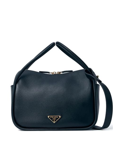 Prada Darling logo-plaque tote bag - Black