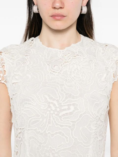 Simkhai Novelle lace mini dress - White