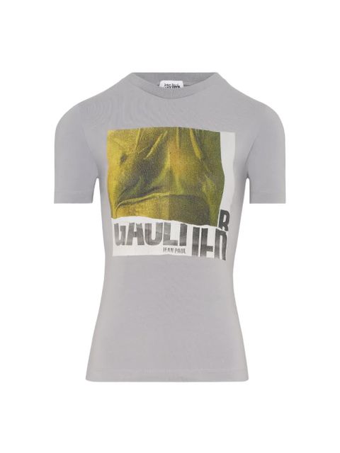 Jean Paul Gaultier printed baby tee T-shirt - Grey - zdjęcie produktu nr 2