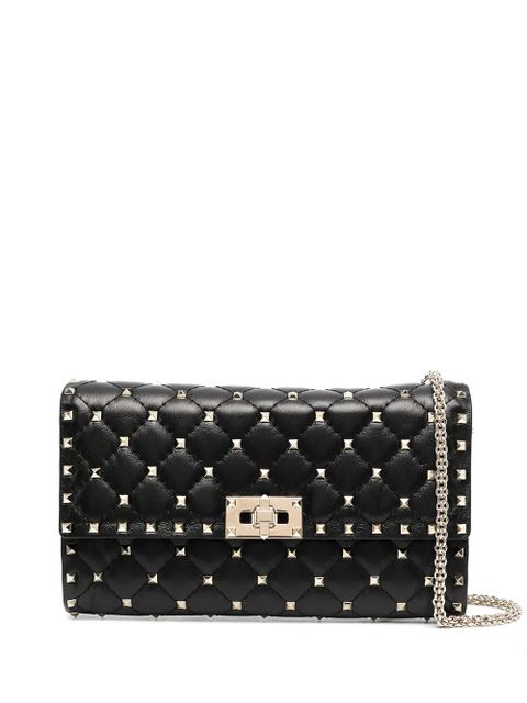 Valentino Garavani Rockstud Spike cross body bag - Black - zdjęcie produktu nr 1