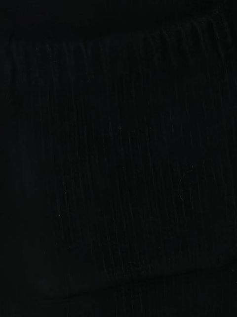 Almada Label Pocket buttoned top - Black