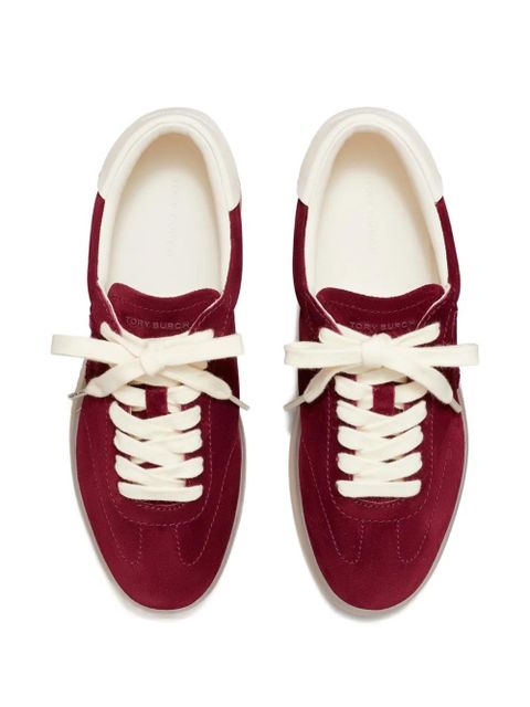 Tory Burch Phoenix suede sneakers - Red