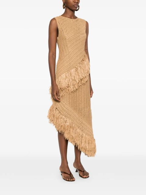 Simon Miller Beja midi dress - Neutrals