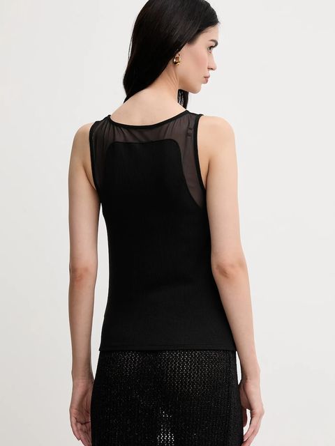 Sisley top kolor czarny 3Y61LH00Z