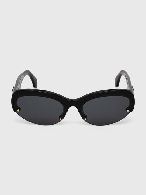 Palm Angels okulary przeciwsłoneczne kolor czarny PERI054_621007 - zdjęcie produktu nr 2