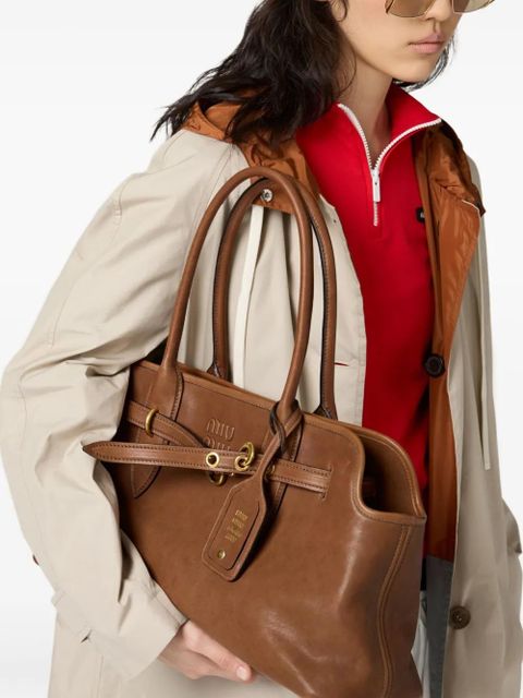 Miu Miu Aventure shoulder bag - Brown