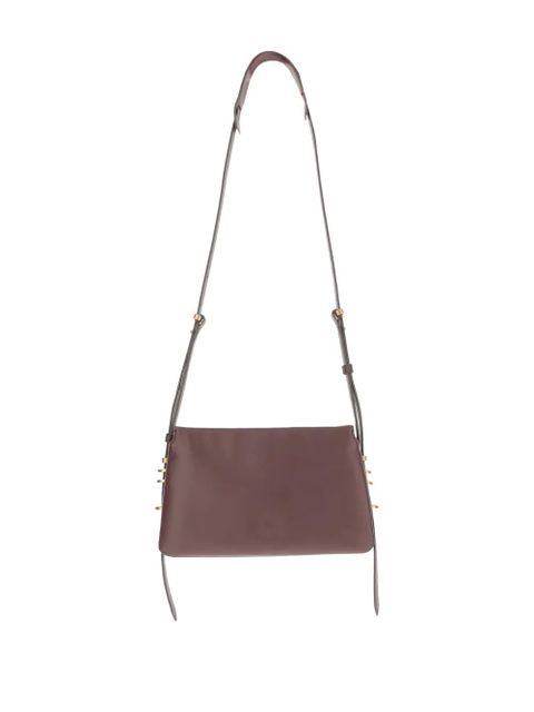 PINKO logo-detail calfskin crossbody bag - Red - zdjęcie produktu nr 2