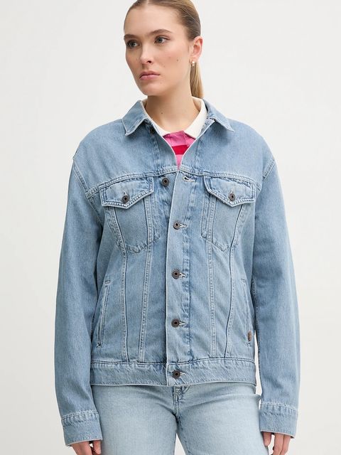 Pepe Jeans kurtka jeansowa BOYFRIEND JACKET - zdjęcie produktu nr 2