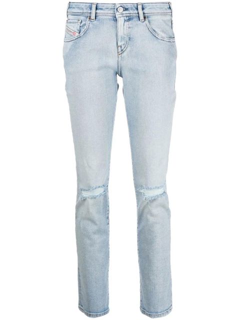 Diesel low-rise slim-cut jeans - Blue - zdjęcie produktu nr 1